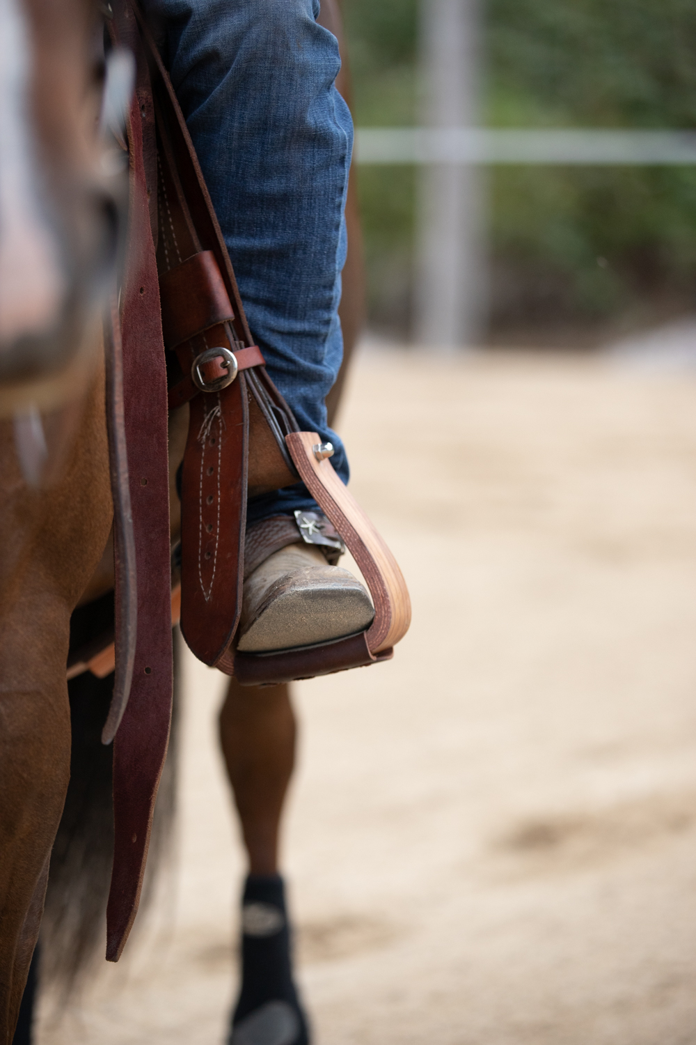 All That Slanted Stirrups No.2 Wood