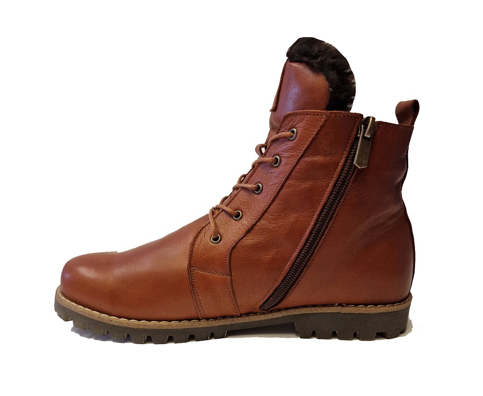 Charlotte of Sweden Zipper Lace Kastanje - 2