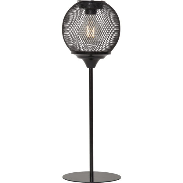 Solcellslampa Sun 45 cm. Svart metall - 3