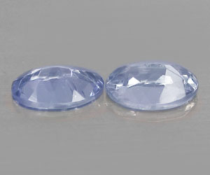 2 hermosas gemas raras de tanzanita natural genuina peso total 0.49 ct - 2