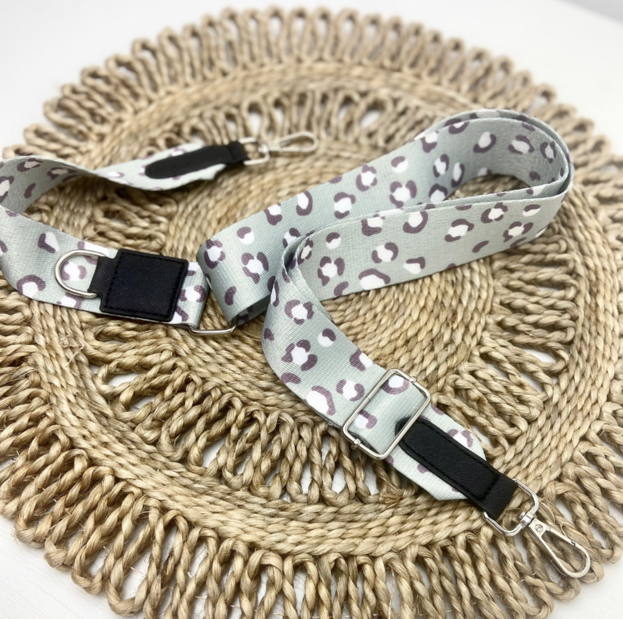 Cocopup London Axelband  Sage Leopard 