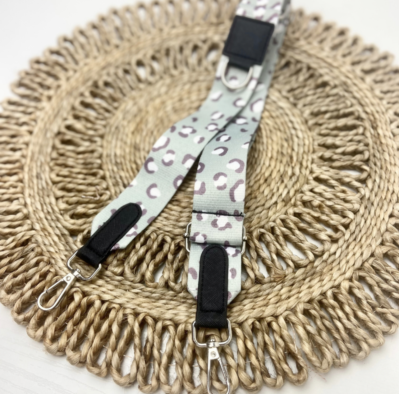 Cocopup London Axelband  Sage Leopard  - 2