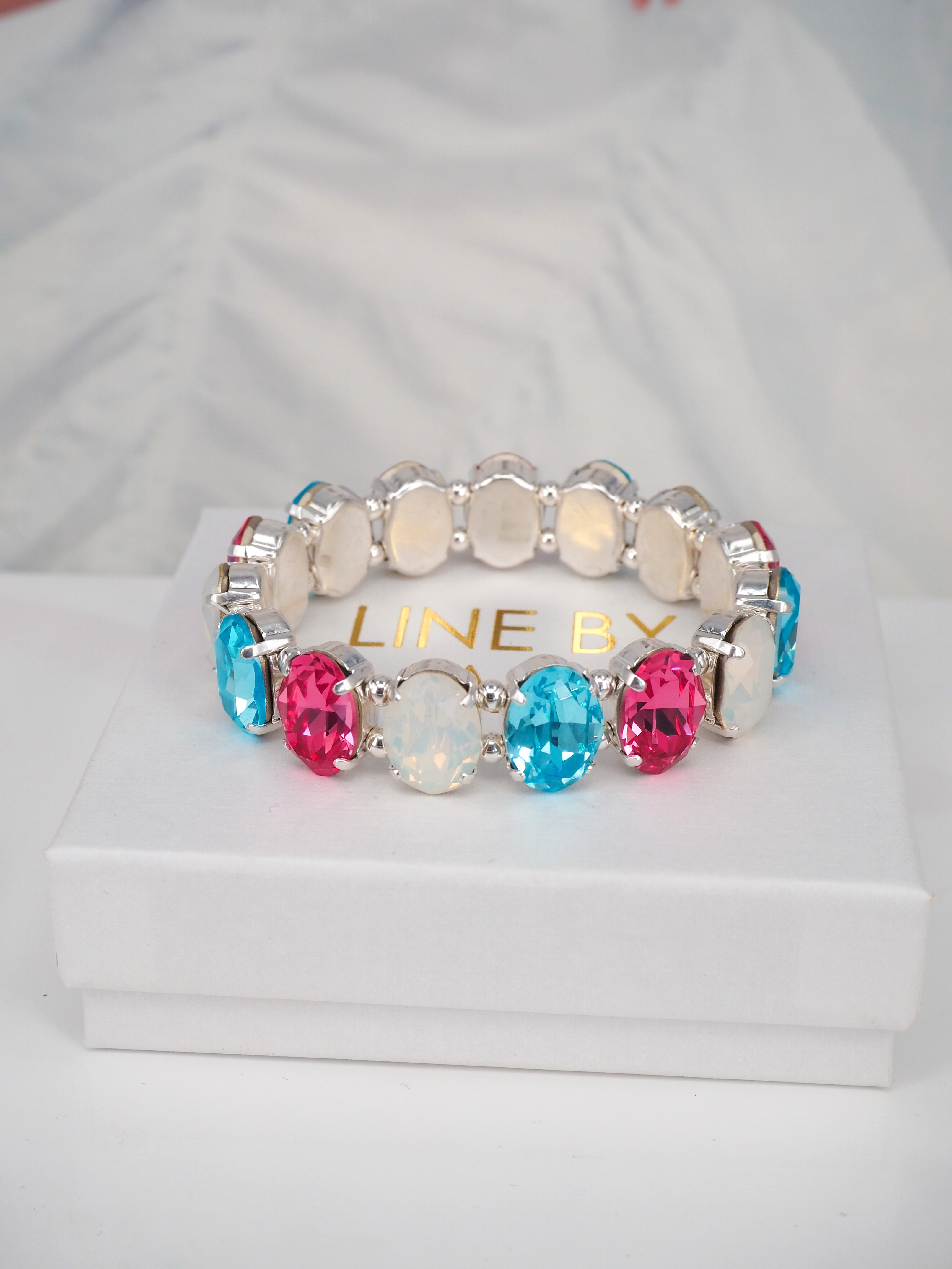 Bracelet Eliza Barbie color Silver