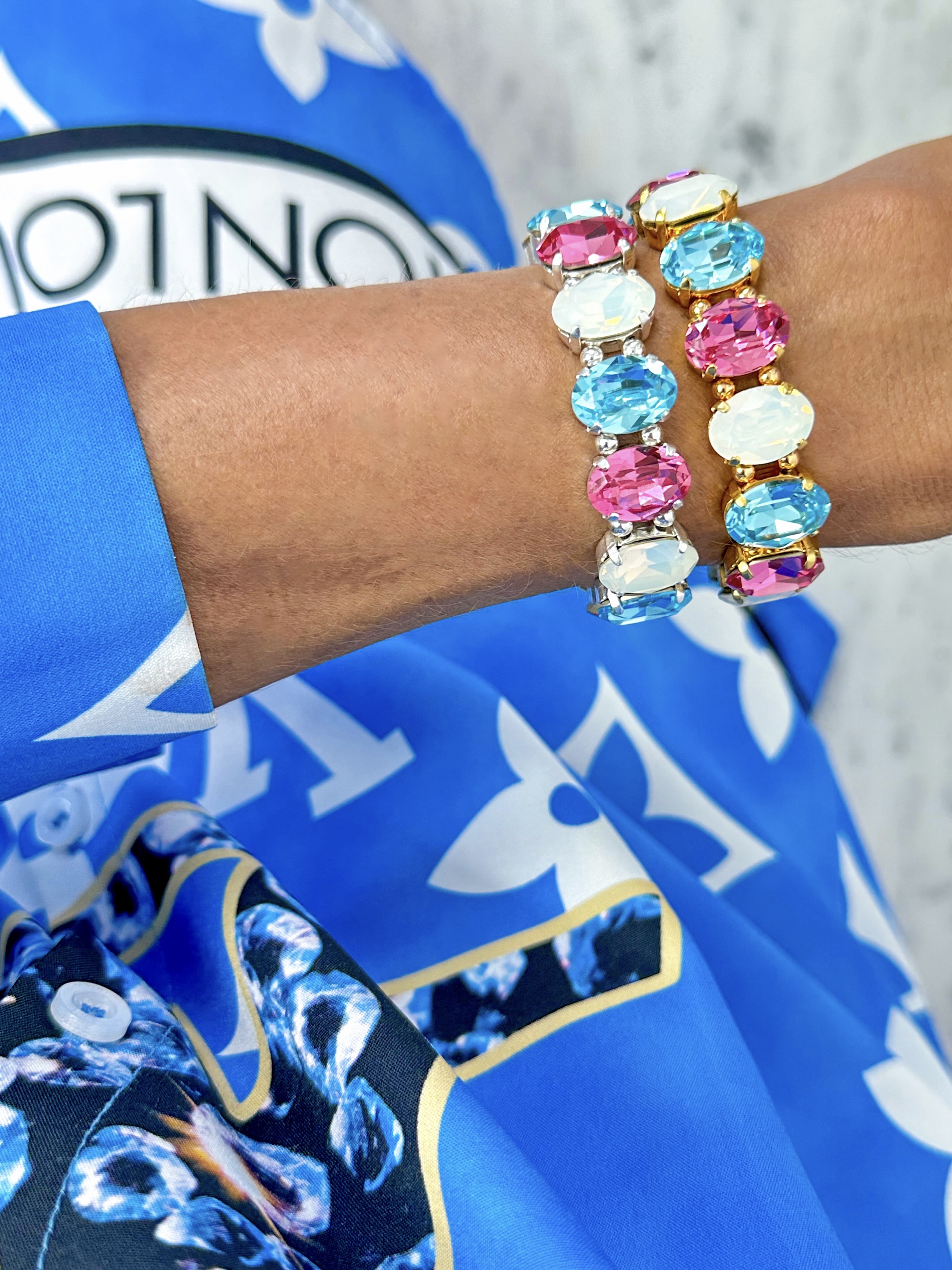 Armband Eliza Barbie color Silver - 2
