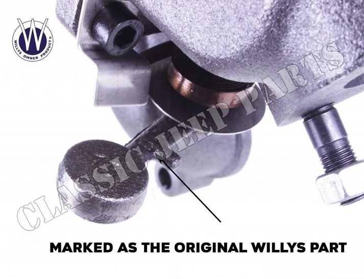 Grenrör avgas WILLYS MB med korrekta markeringar WILLYS OWNER PRODUCT - 7