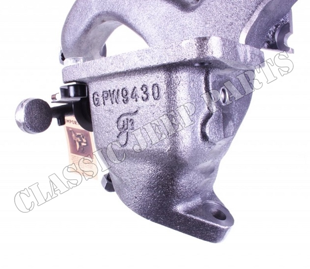 Grenrör avgas FORD GPW F-märkt WILLYS OWNER PRODUCT - 4