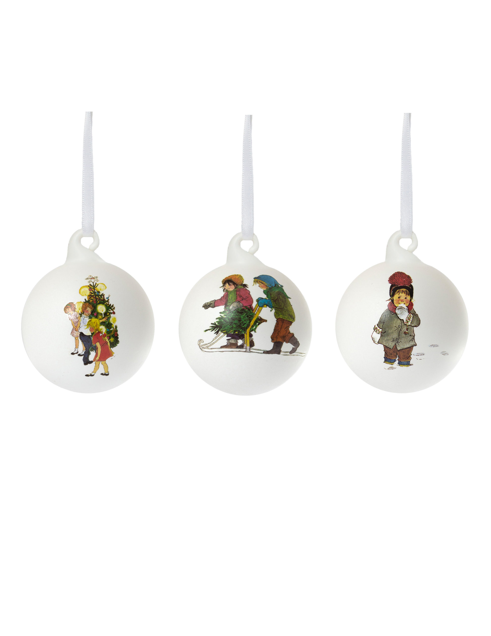 THE CHILDREN OF BULLERBY Christmas baubles, 3-pack - Chapter 3 - 8