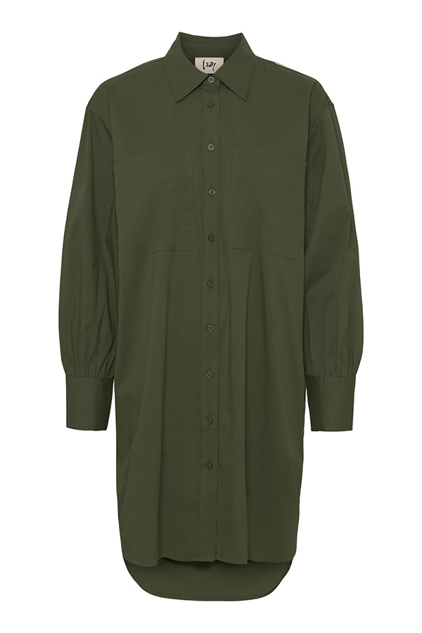 Isay - Sigga Oversize Shirt Khaki - 2