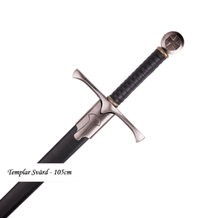 Templar Svärd med Skida - 104cm - 4