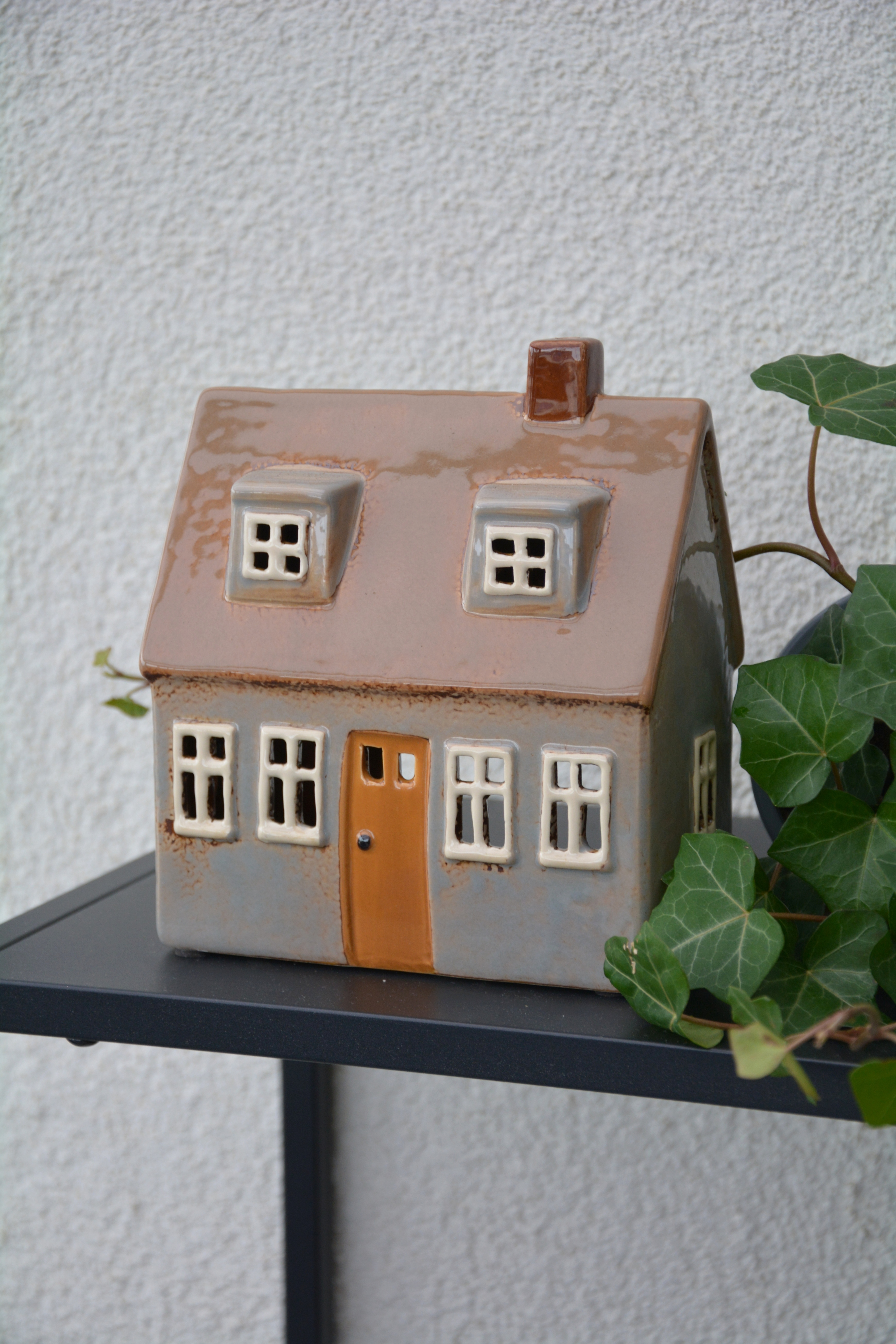 Huslykta Nyhavn grå/beige Nr 21