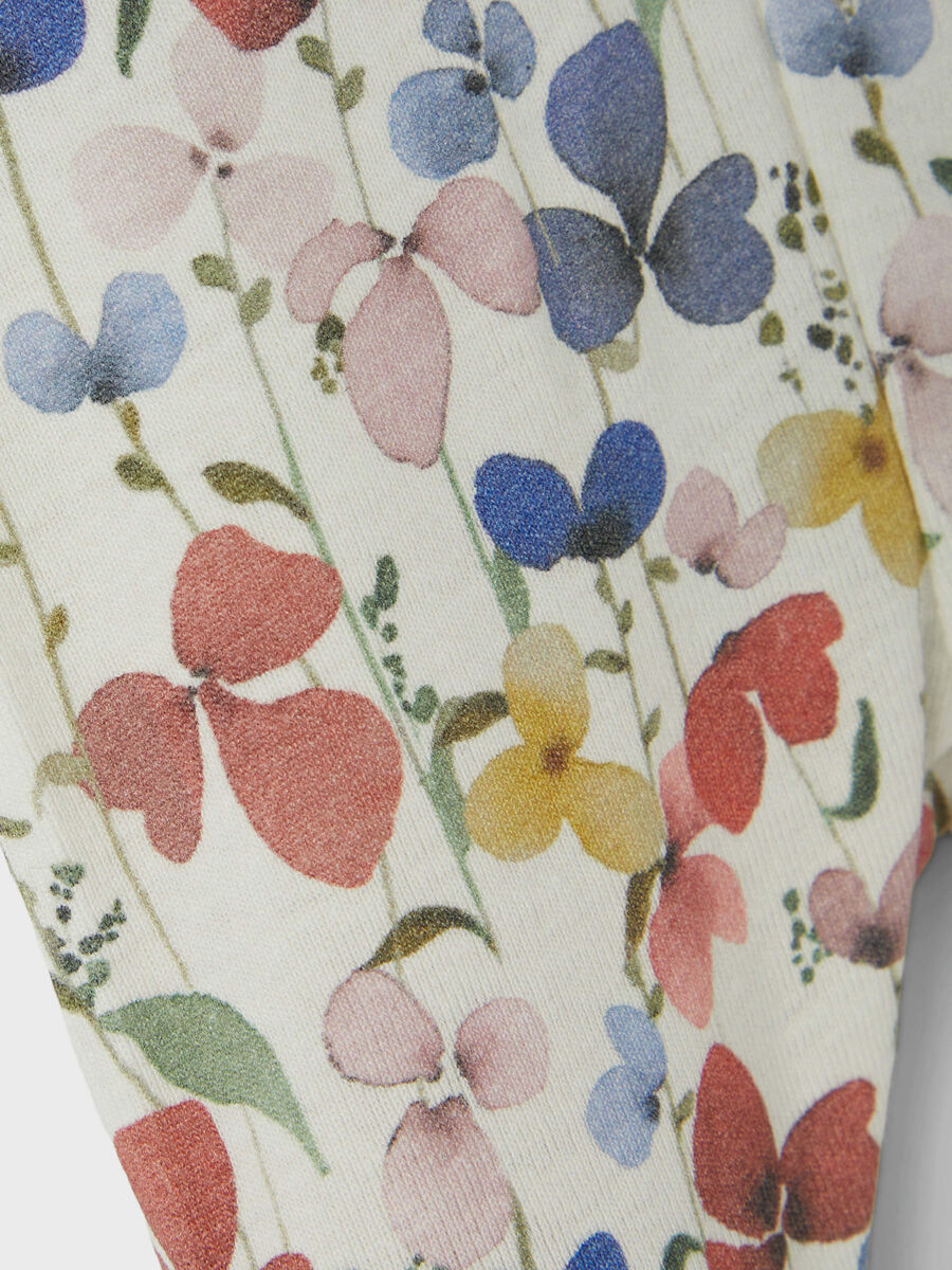 Name it Mini Tights Blommor, Storlek 110 - 2