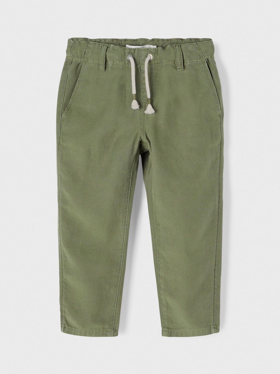 Name it Mini Twill Byxor Gröna, Storlek 92
