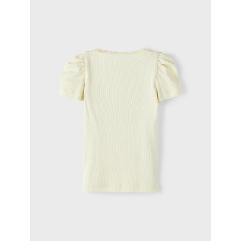 Name it Mini Kortärmad Top, Lemon Ice, Storlek 86 - 4