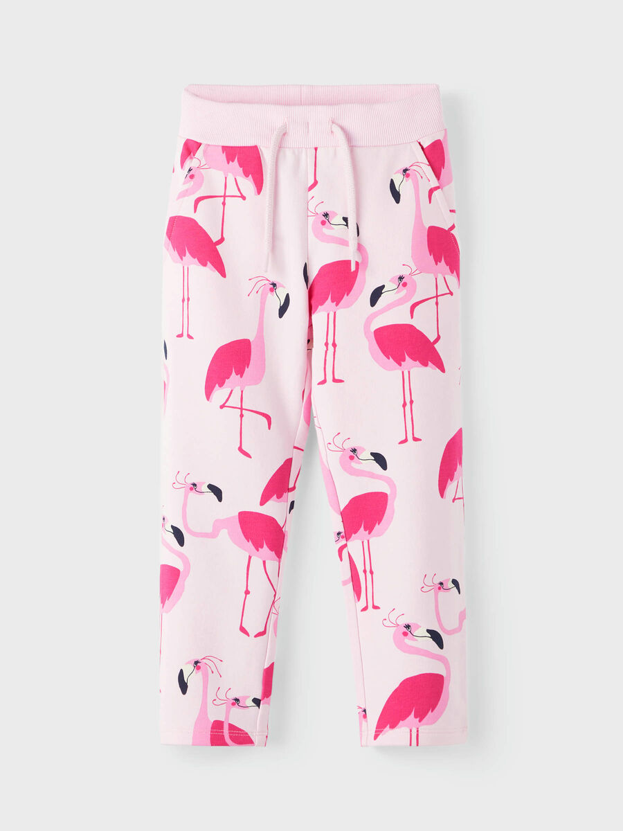 Name it Mini Flamingo Sweatpants, Storlek 98