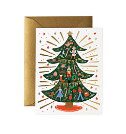 Nutcracker Tree Card