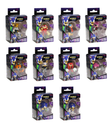 Sonic Figur Figure Fönsterbox 6,5 cm