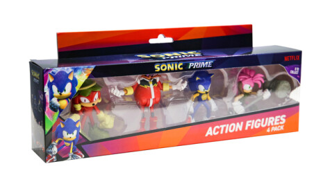 Sonic Articulated Action Figur 4-Pack - 3
