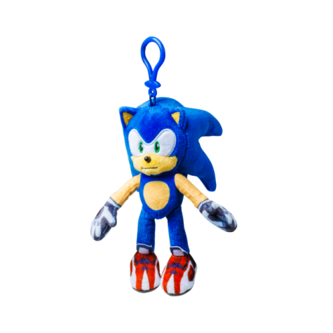 Sonic Plysch 15 cm med Klämma - 2