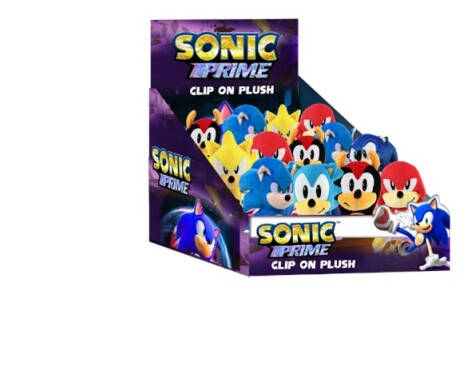 Sonic Plysch 15 cm med Klämma