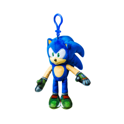 Sonic Plysch 15 cm med Klämma - 7