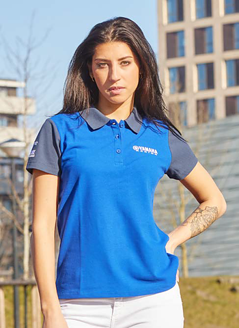 TSUSHIMA Paddock Blue Polo Women 24