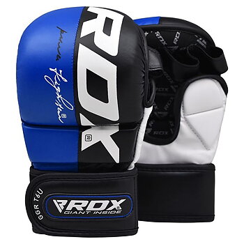 MMA Handskar - RDX T6 Blå SMMAF Approved