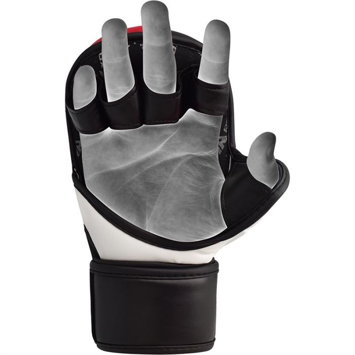 MMA Handskar - RDX T6 Röd SMMAF Approved - 3