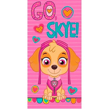Paw Patrol Handduk Go Skye 