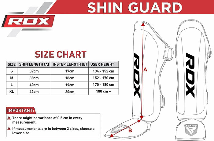 MMA Shinguard - RDX T1 Black SMMAF Approved - 5