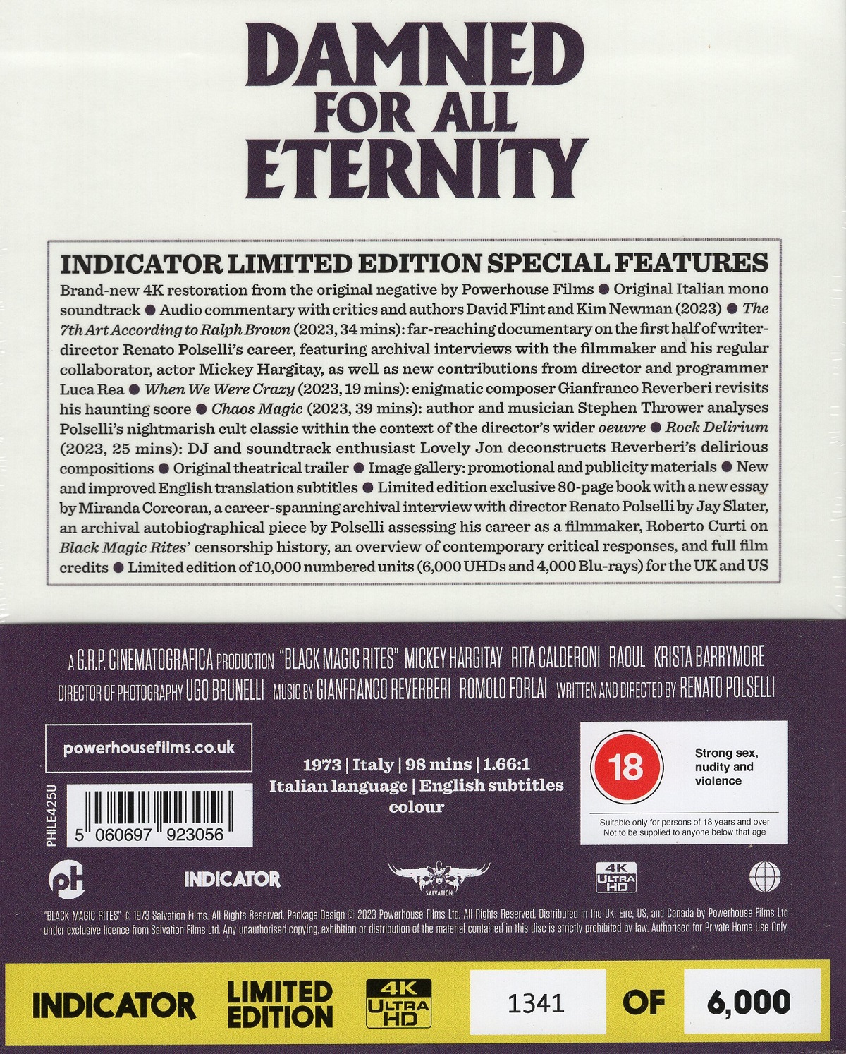 Black Magic Rites (Limited Edition) (ej svensk text) (4K Ultra HD) - 2