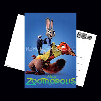 ZOOTOPIA DISNEY Vykort - 556