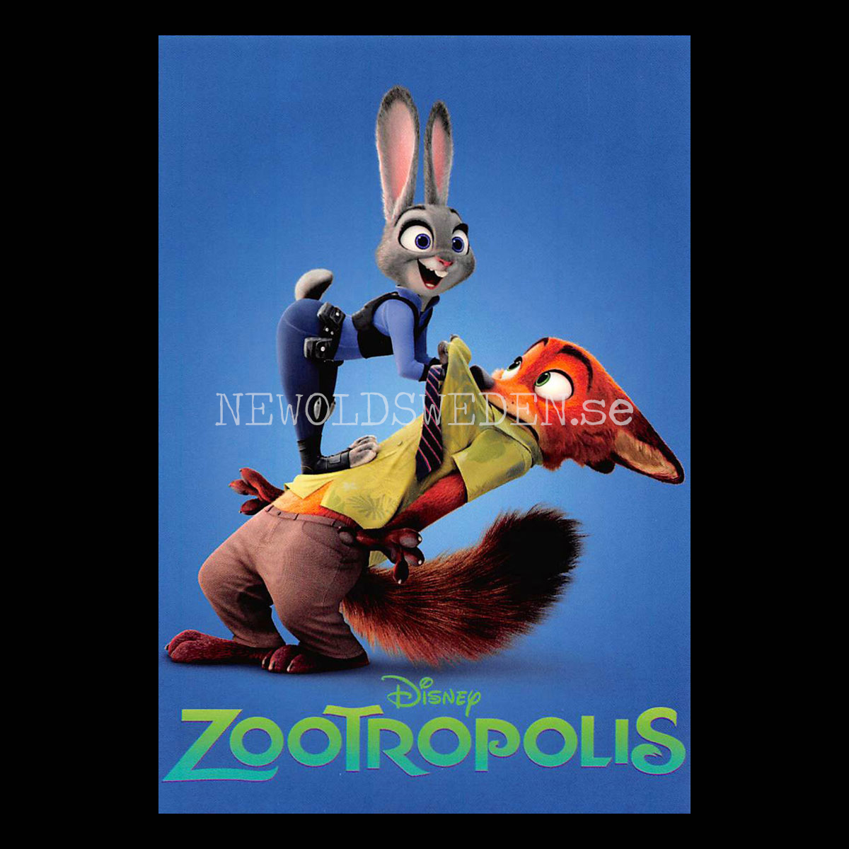 ZOOTOPIA DISNEY Vykort - 556
