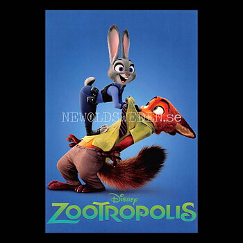 ZOOTOPIA DISNEY Vykort - 556