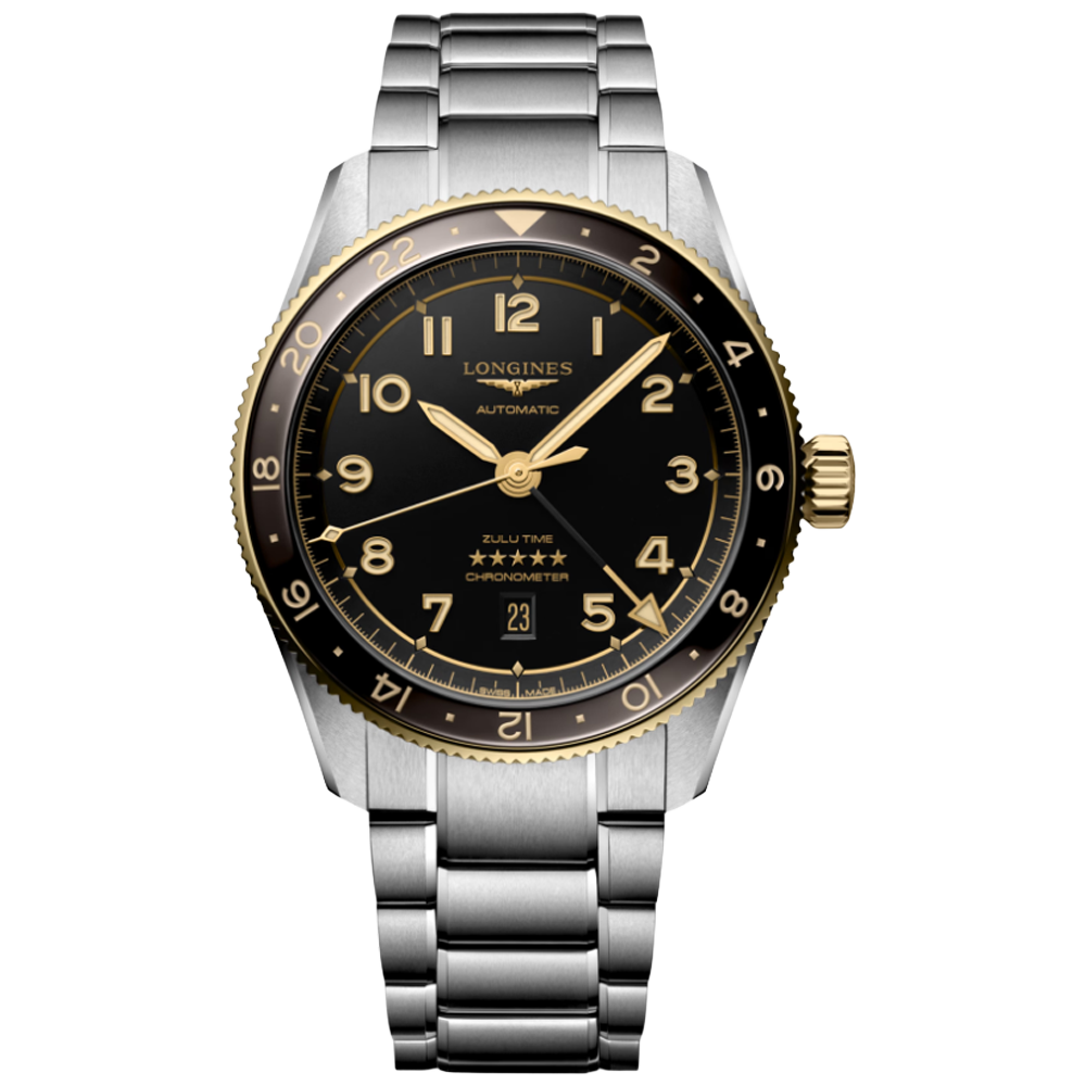 L3.812.5.53.6 Longines Spirit Zulu Time  42 antracit