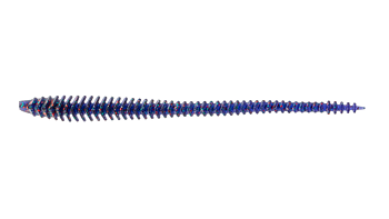 6th Sense Boosa 6.5 Shakey Worm 16,5 cm 10-pack