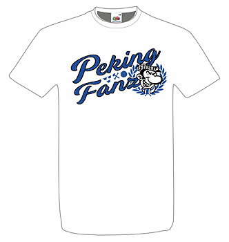 Peking Fanz - Gubben - T-shirt (Vit)