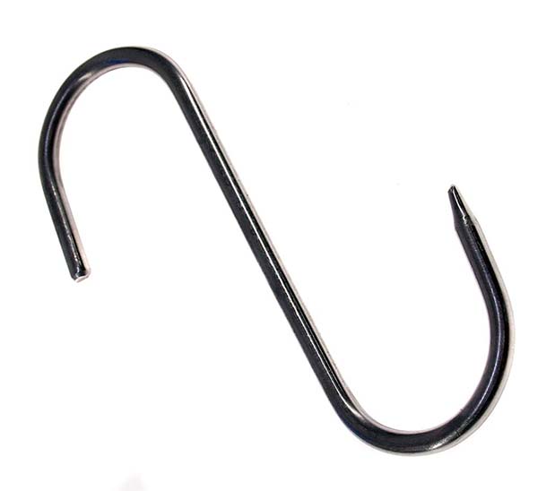 Köttkrok Rostfri Enkel Spets 160/6mm