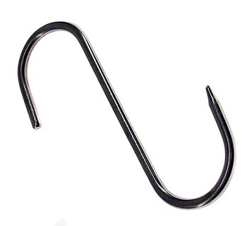 Köttkrok Rostfri Enkel Spets 160/6mm