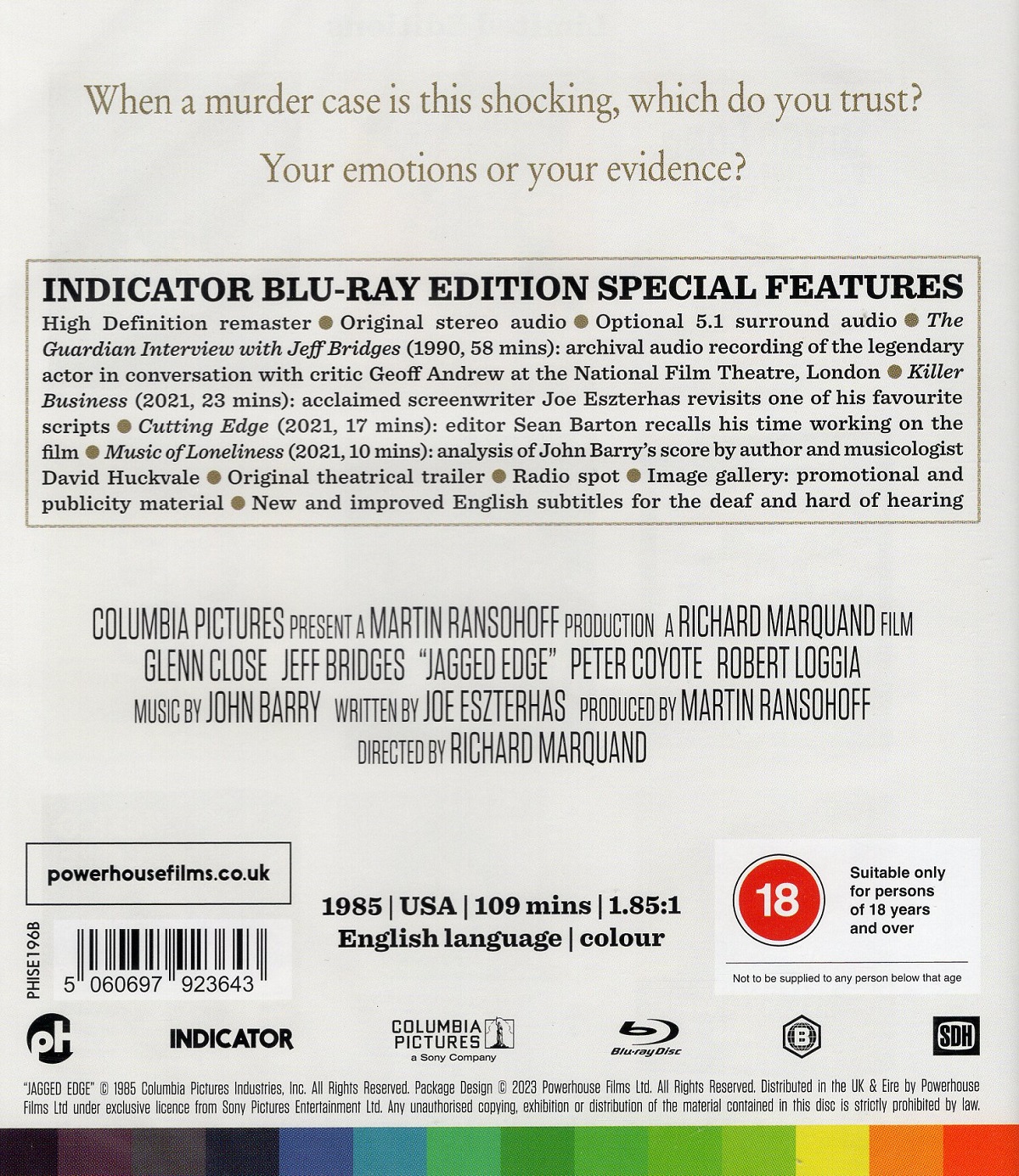Jagged Edge (ej svensk text) (Blu-ray) - 2