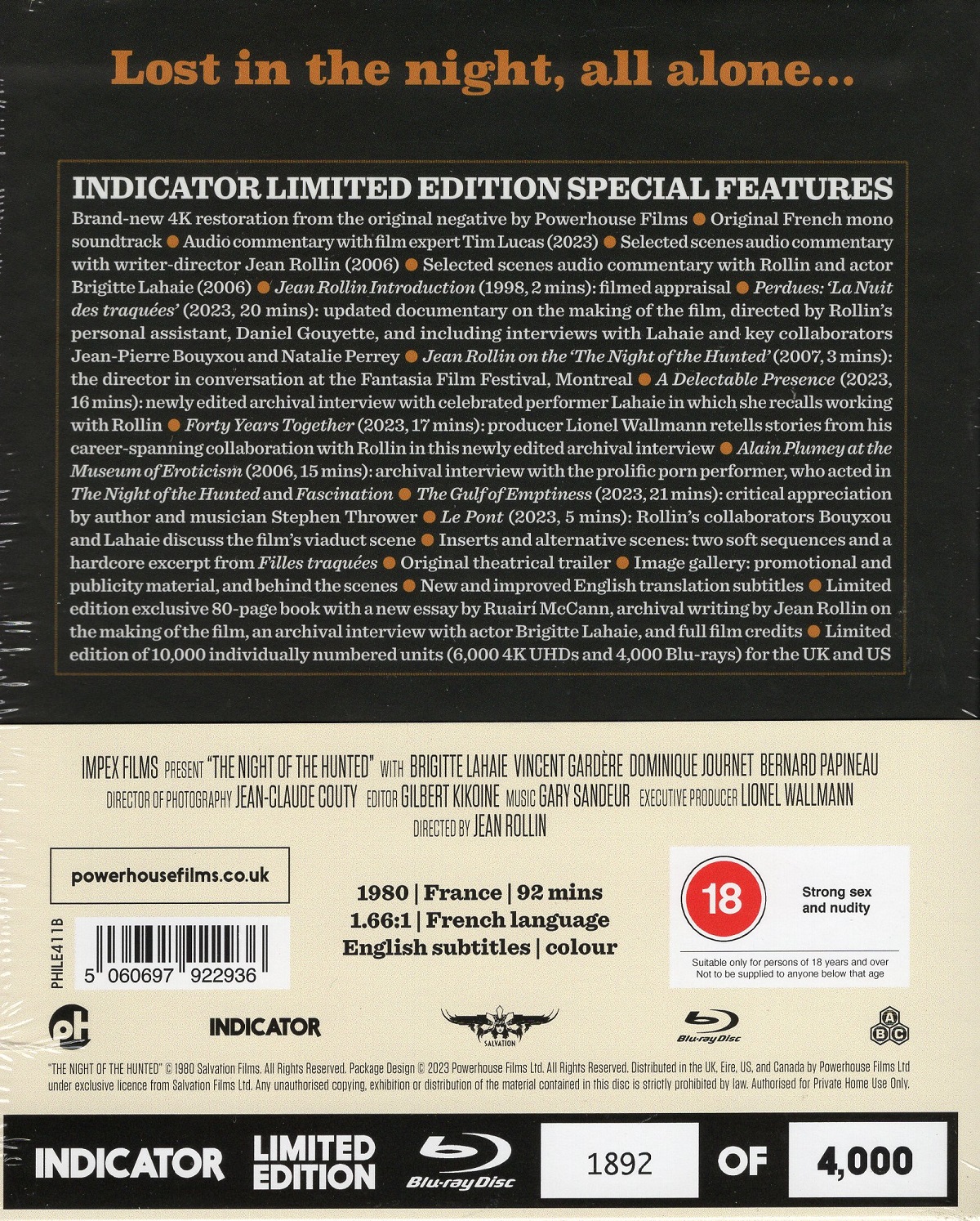 The Night of the Hunted (Limited Edition) (ej svensk text) (Blu-ray) - 2