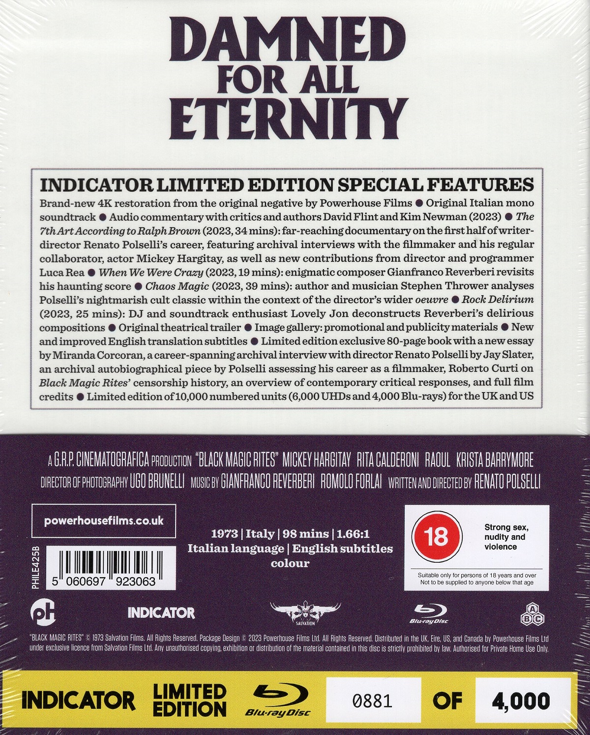 Black Magic Rites (Limited Edition) (ej svensk text) (Blu-ray) - 2