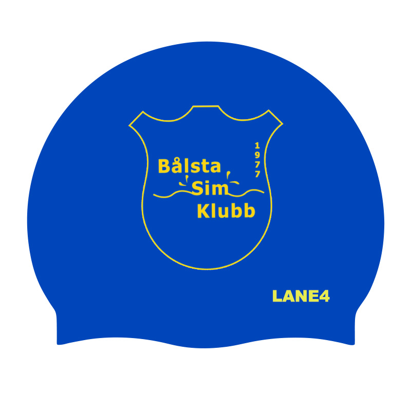 Badekappe Solid Silicon Hellblau