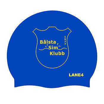Badekappe Solid Silicon Hellblau