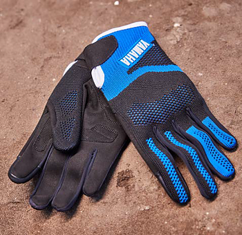 CUBA Paddock Blue Knitted Gloves Men 24