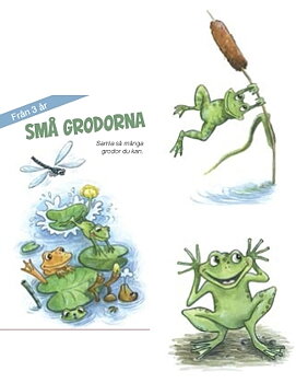 Små grodorna spelkort 