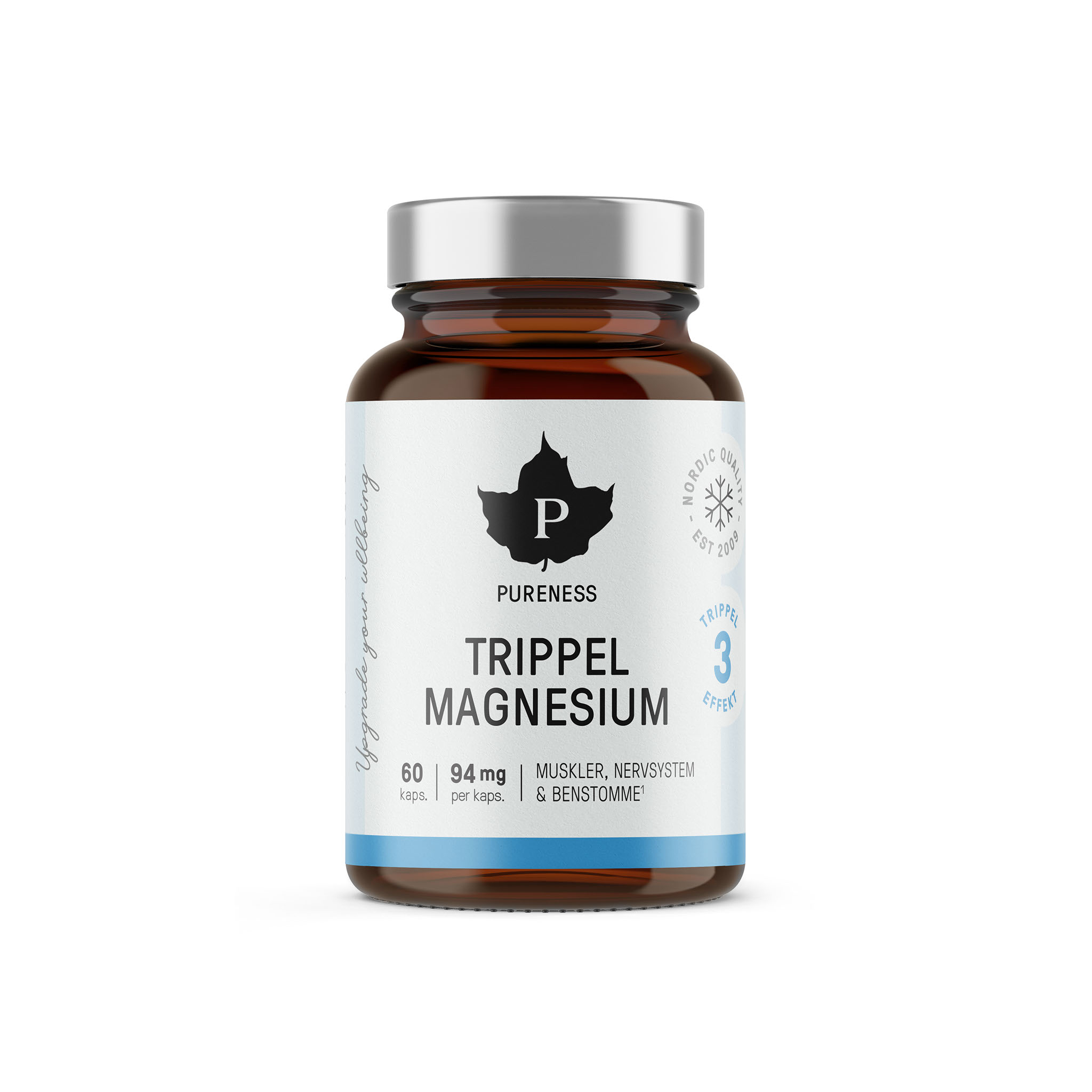 Trippel Magnesium 60 kaps - Pureness