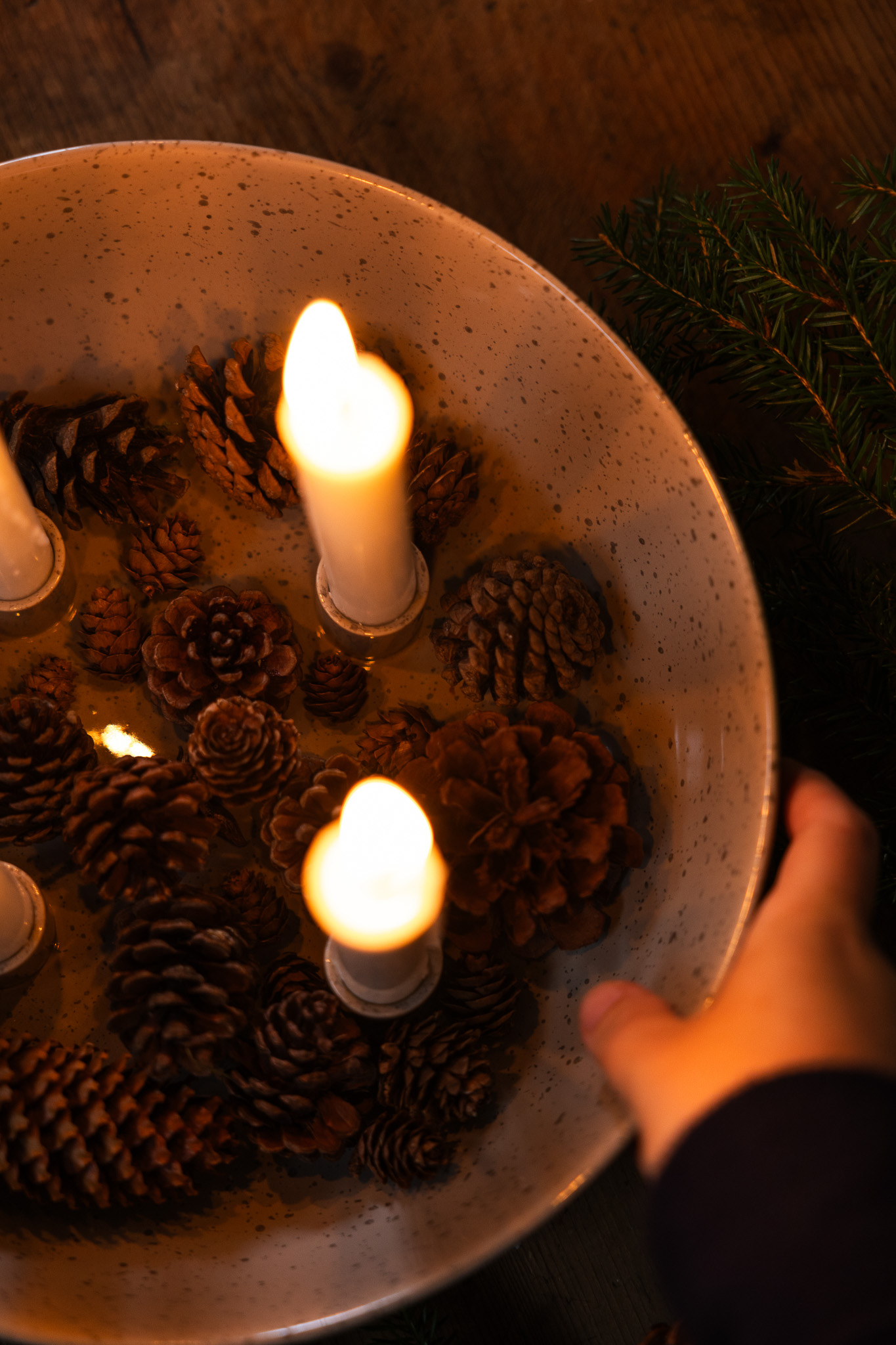 Granholmen - XXL natural candle holder - 9