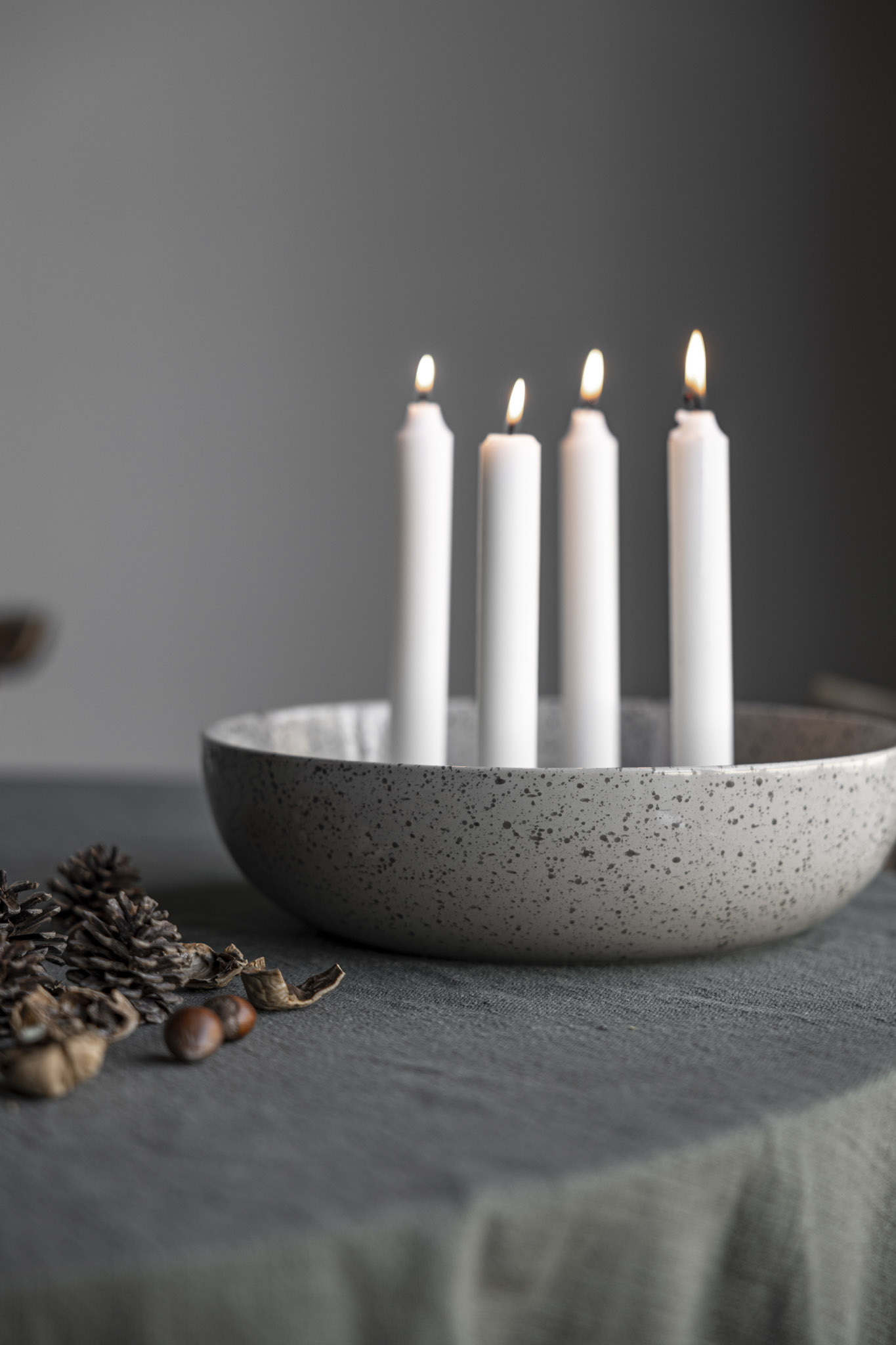 Granholmen - XXL natural candle holder - 3