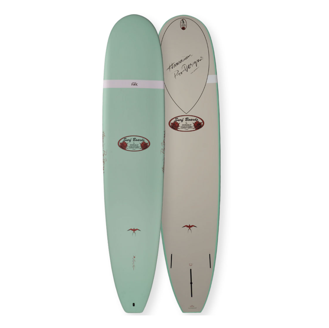 Takayama vågsurfingbräda In the pink 9'0 Xtra Soft FCS II
