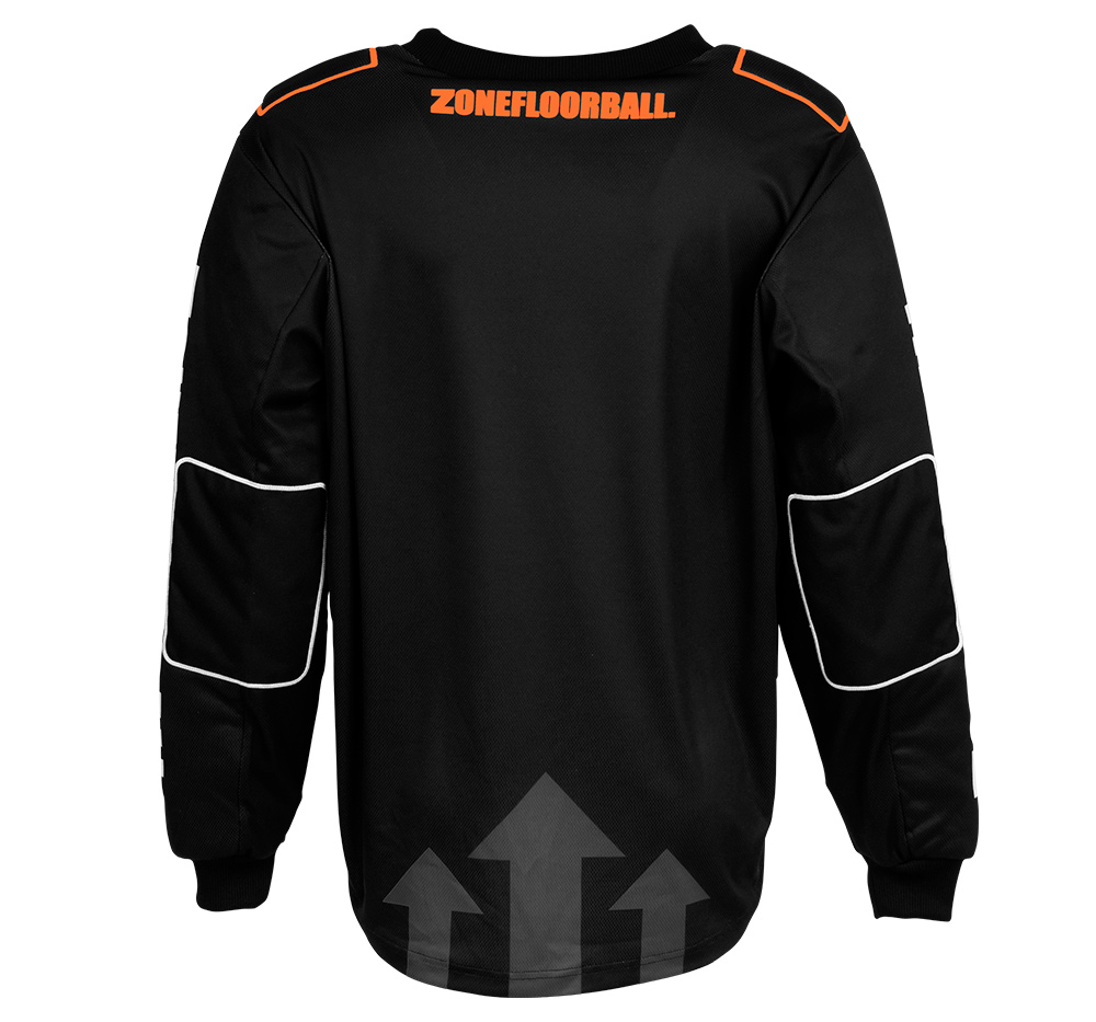 Zone Upgrade SW Goalie Jersey black / lava orange - 2
